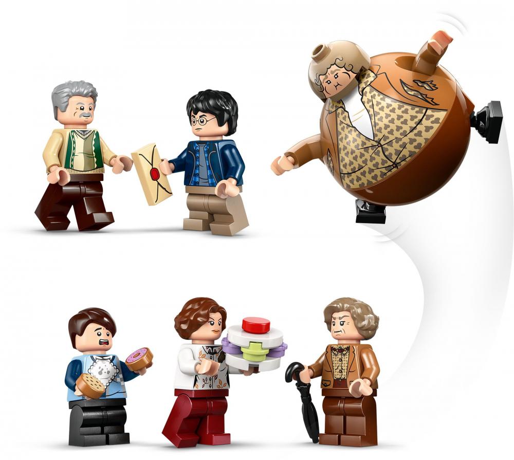 LEGO® Harry Potter™ Ligusterweg: Tante Magdas Besuch 639 Teile 76451
