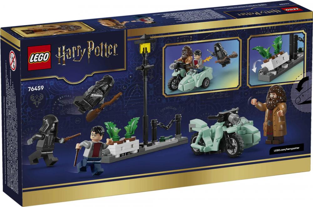 LEGO® Harry Potter™ Hagrids und Harrys Flucht aus dem Ligusterweg 124 Teile 76459
