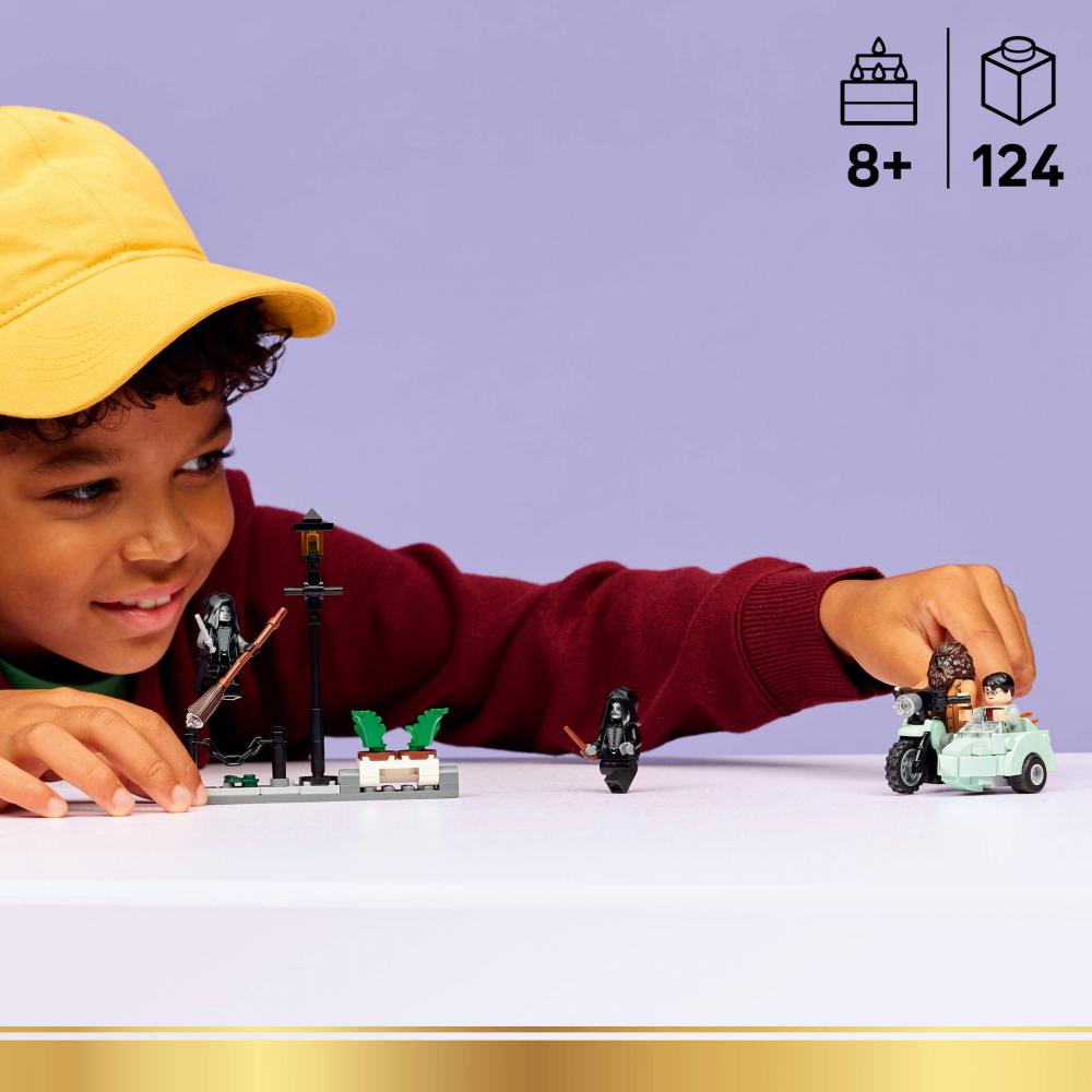 LEGO® Harry Potter™ Hagrids und Harrys Flucht aus dem Ligusterweg 124 Teile 76459