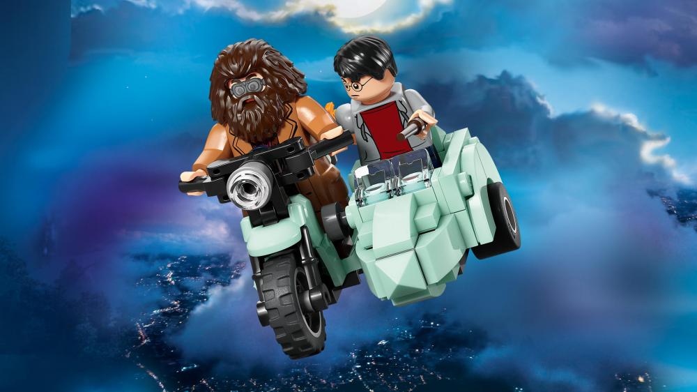 LEGO® Harry Potter™ Hagrids und Harrys Flucht aus dem Ligusterweg 124 Teile 76459