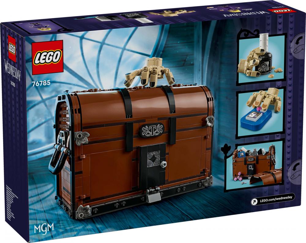LEGO® Wednesday Die Wohnung des Eiskalten Händchens 828 Teile 76785
