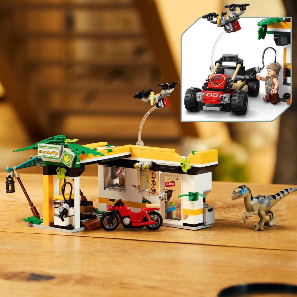 LEGO® Jurassic World™ Raptor & Titanosaurus: Große Fährtensuche 582 Teile 76973