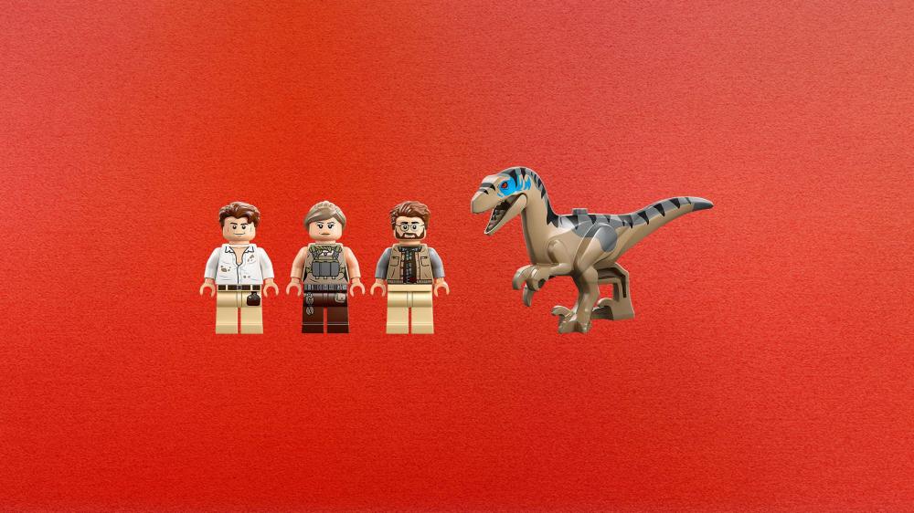LEGO® Jurassic World™ Raptor & Titanosaurus: Große Fährtensuche 582 Teile 76973