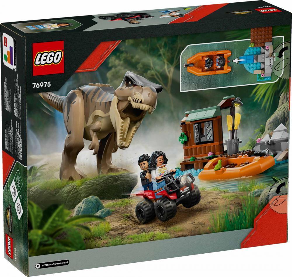 LEGO® Jurassic World™ Flucht vor dem T.Rex 199 Teile 76975