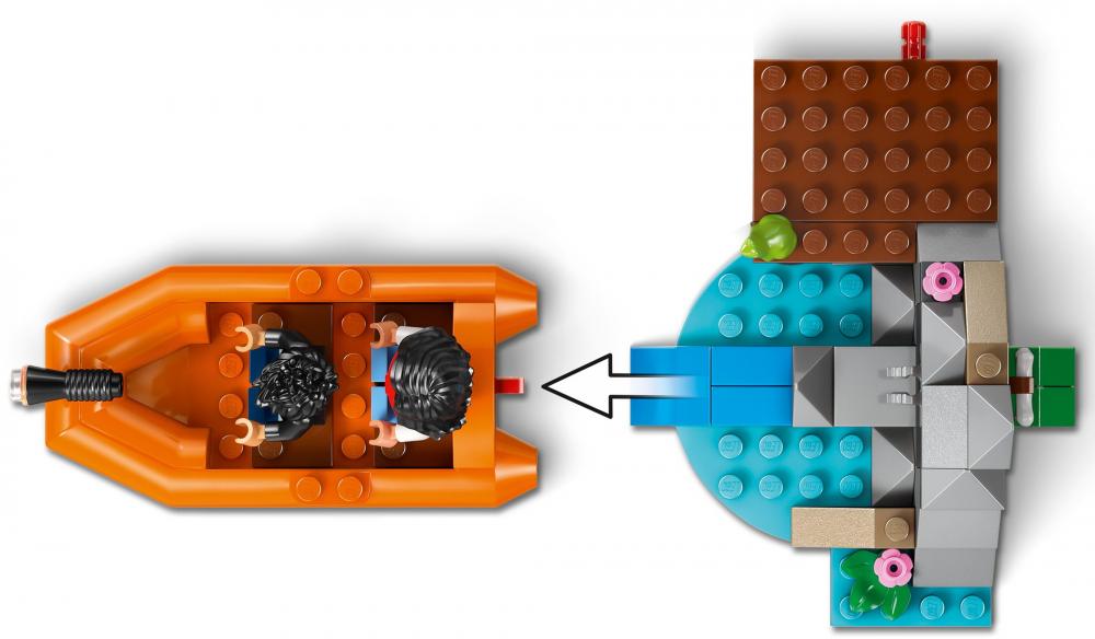 LEGO® Jurassic World™ Flucht vor dem T.Rex 199 Teile 76975