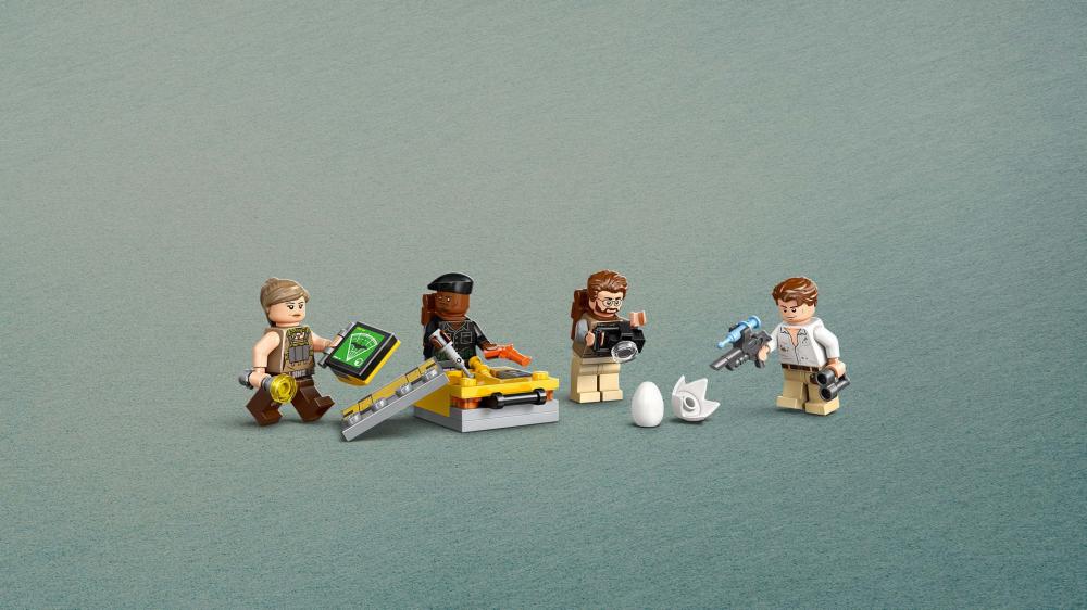 LEGO® Jurassic World™ Spinosaurier & Quetzalcoatlus: Hubschrauber-Einsatz 984 Teile 76976