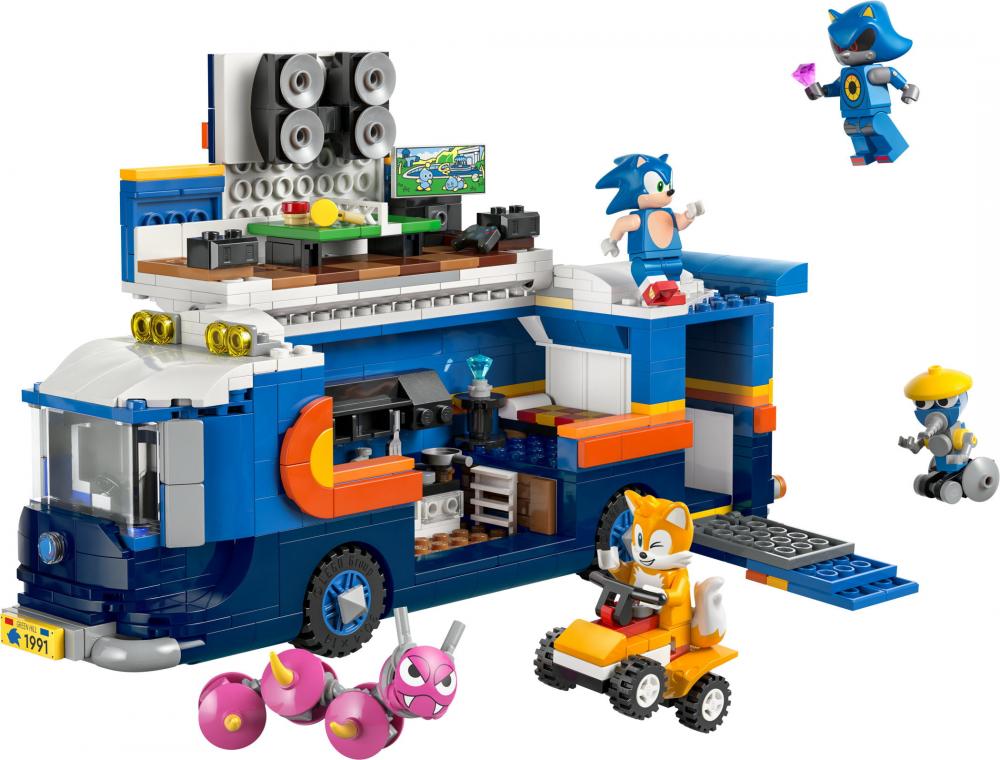 LEGO® Sonic Team Sonics Kommando-Truck 747 Teile 77006
