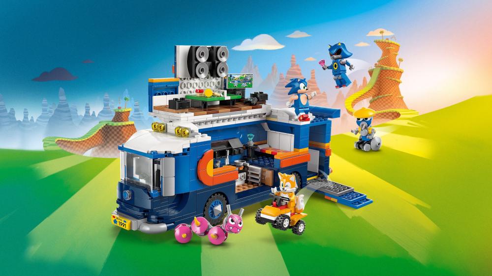 LEGO® Sonic Team Sonics Kommando-Truck 747 Teile 77006