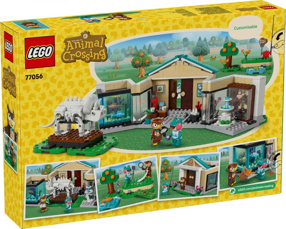 LEGO® Animal Crossing Eugens Museumssammlung 543 Teile 77056