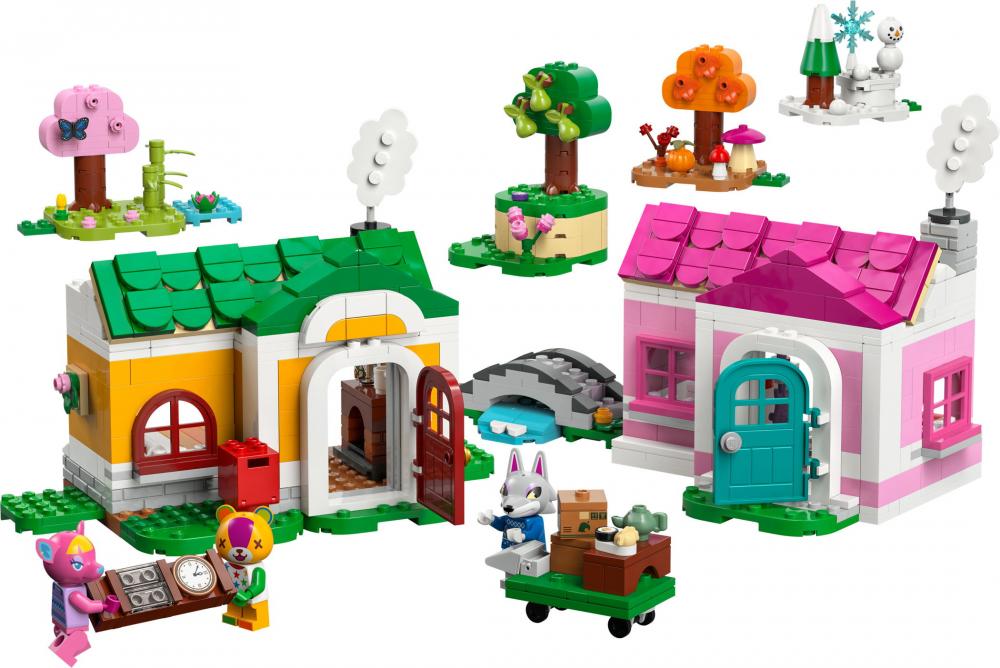 LEGO® Animal Crossing Kreative Häuser: Jahreszeiten voller Spaß 814 Teile 77057