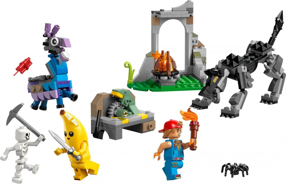 LEGO® Fortnite Das Lager von Schali und der Zündkerzenkünstlerin 250 Teile 77075