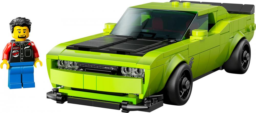 LEGO® Speed Champions Dodge Challenger SRT Hellcat Sportwagen 390 Teile 77237