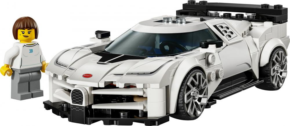 LEGO® Speed Champions Bugatti Centodieci Hypersportwagen 291 Teile 77240