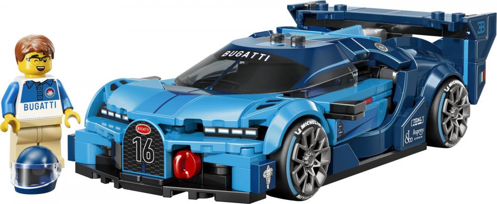 LEGO® Speed Champions Bugatti Vision GT Hypersportwagen 284 Teile 77253