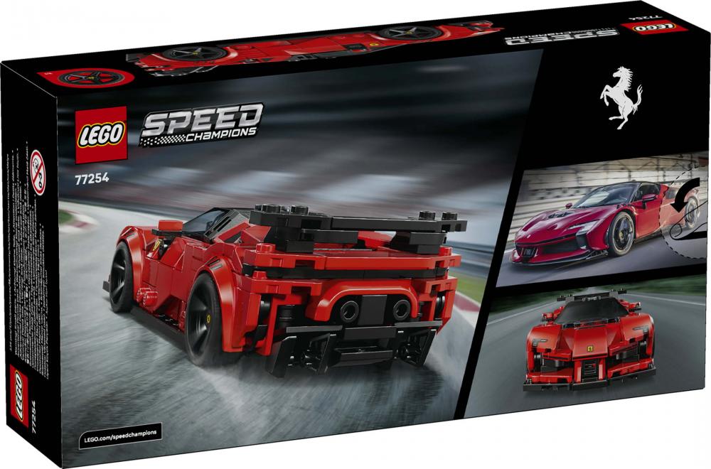LEGO® Speed Champions Ferrari SF90 XX Stradale Sportwagen 339 Teile 77254
