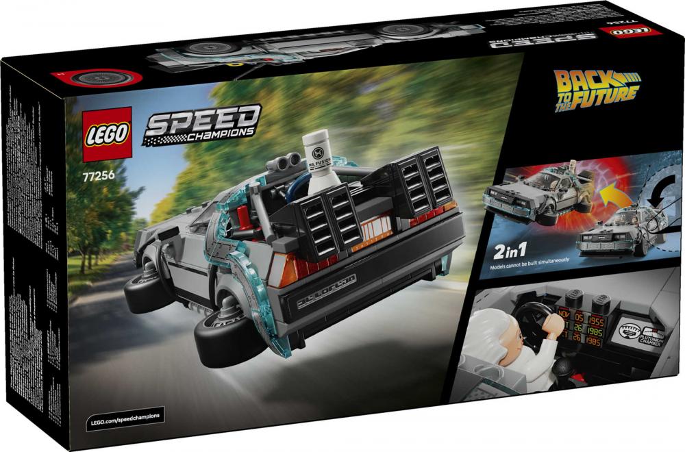 LEGO® Speed Champions Zeitmaschine aus Zurück in die Zukunft 357 Teile 77256