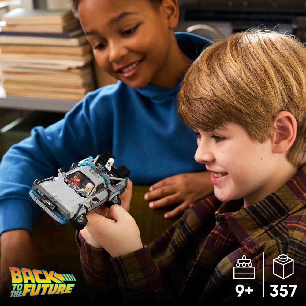 LEGO® Speed Champions Zeitmaschine aus Zurück in die Zukunft 357 Teile 77256