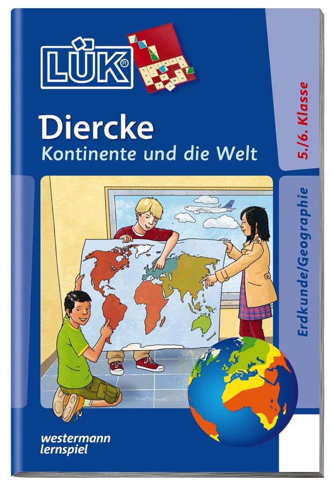 LÜK Buch Diercke - Kontinente und die Welt ab 10 Jahren 4658