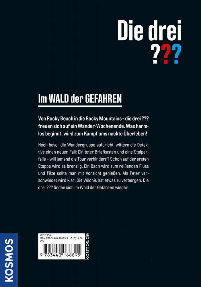 Kosmos Buch Die drei ??? Im Wald der Gefahren 16689