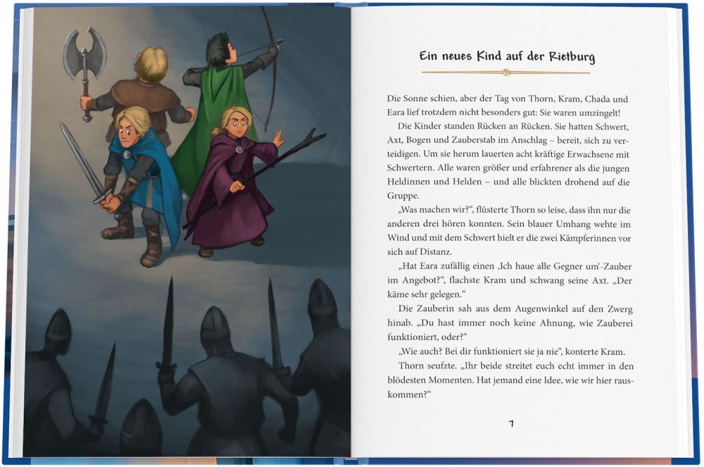 Kosmos Buch Erzählendes Kinderbuch Andor Junior Buch Der Sturm auf die Rietburg 17144