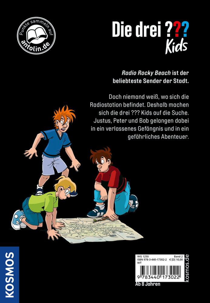Kosmos Buch Die drei ??? Kids Band 02 Radio Rocky Beach 17302