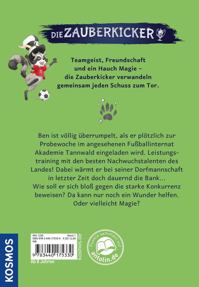 Kosmos Buch Erzählendes Kinderbuch Die Zauberkicker 1 Anpfiff! 17533