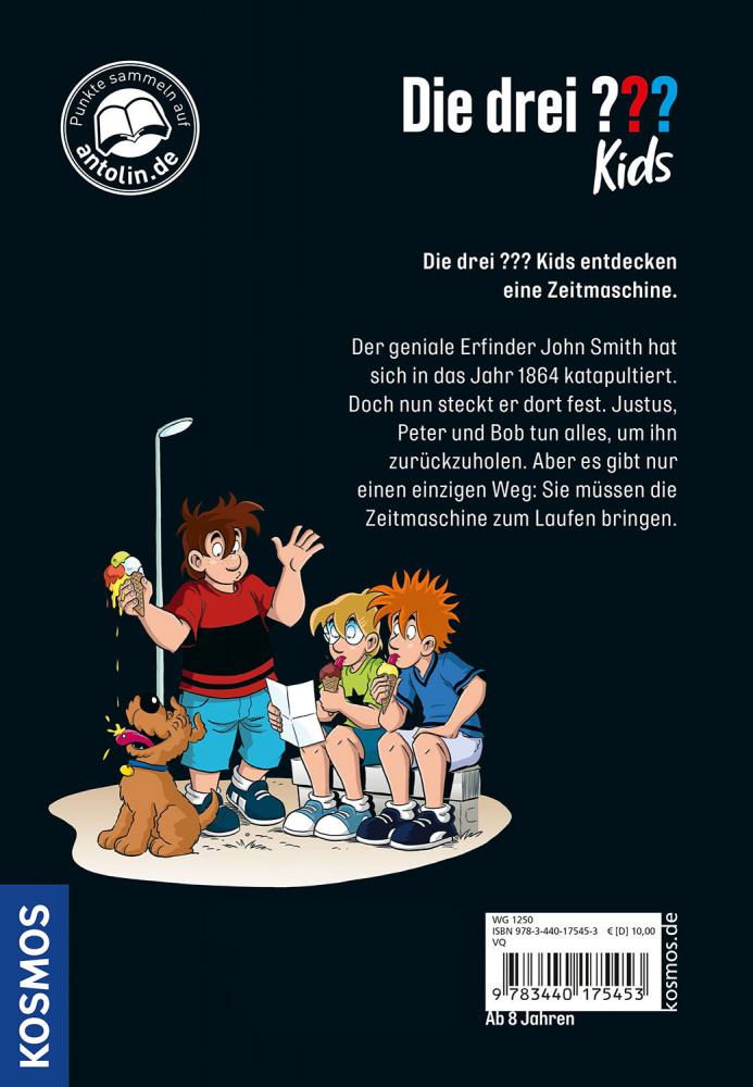 Kosmos Buch Die drei ??? Kids Band 05 Flucht in de Zukunft 17545