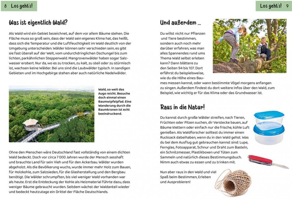 Kosmos Buch Kindersachbuch Kindernaturführer Was lebt im Wald? 17575