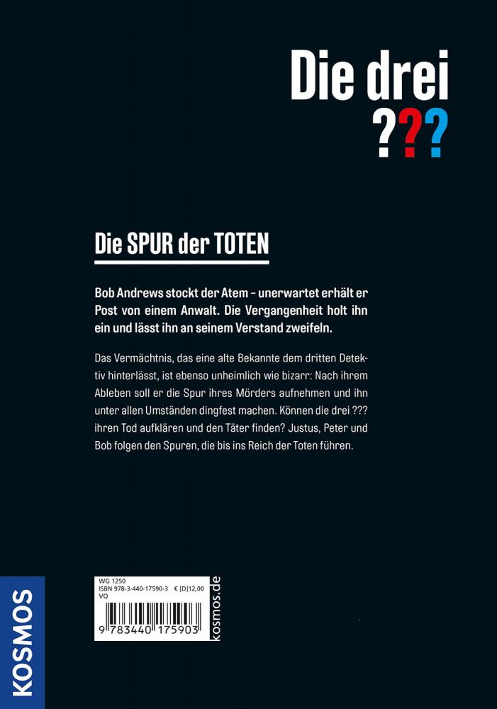 Kosmos Buch Die drei ??? Die Spur der Toten 17590