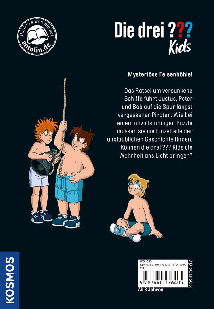 Kosmos Buch Die drei ??? Kids Band 07 Gruft der Piraten 17640