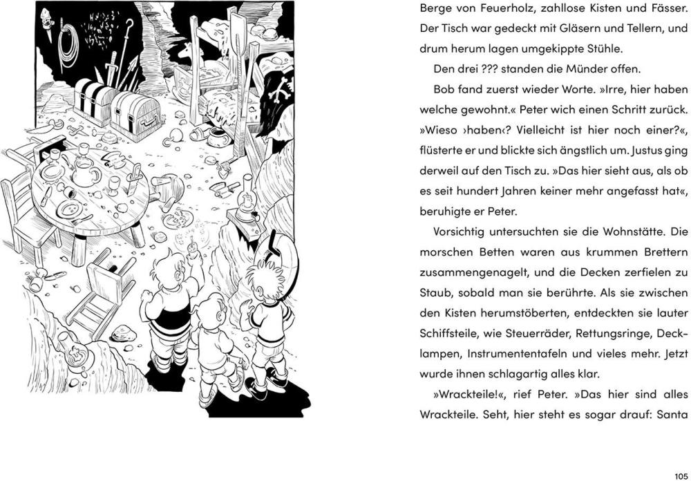 Kosmos Buch Die drei ??? Kids Band 07 Gruft der Piraten 17640