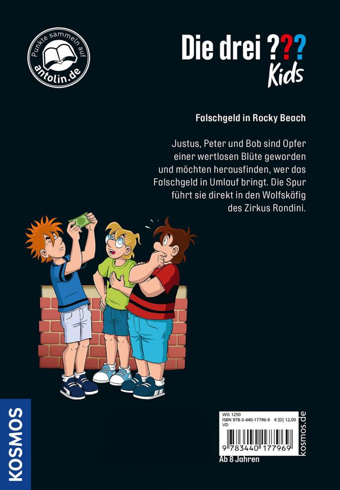 Kosmos Buch Die drei ??? Kids Band 08 Nacht unter Wölfen 17796