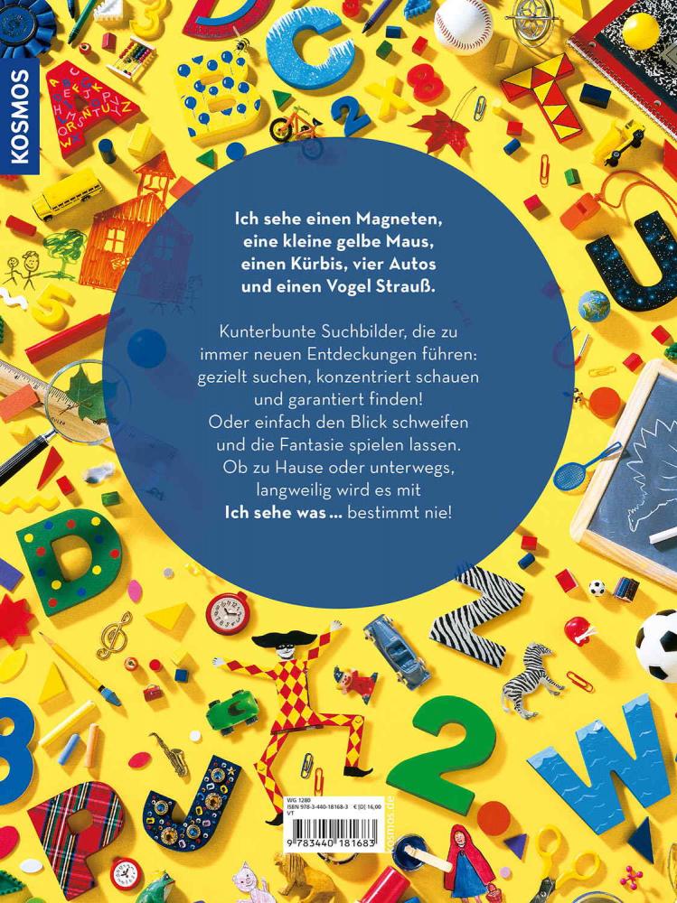 Kosmos Buch Bilderbuch Ich sehe was Total verrückte Schule 18168