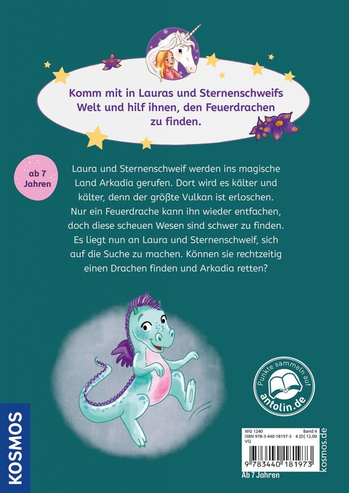 Kosmos Buch Sternenschweif Suche nach dem Feuerdrachen 18197
