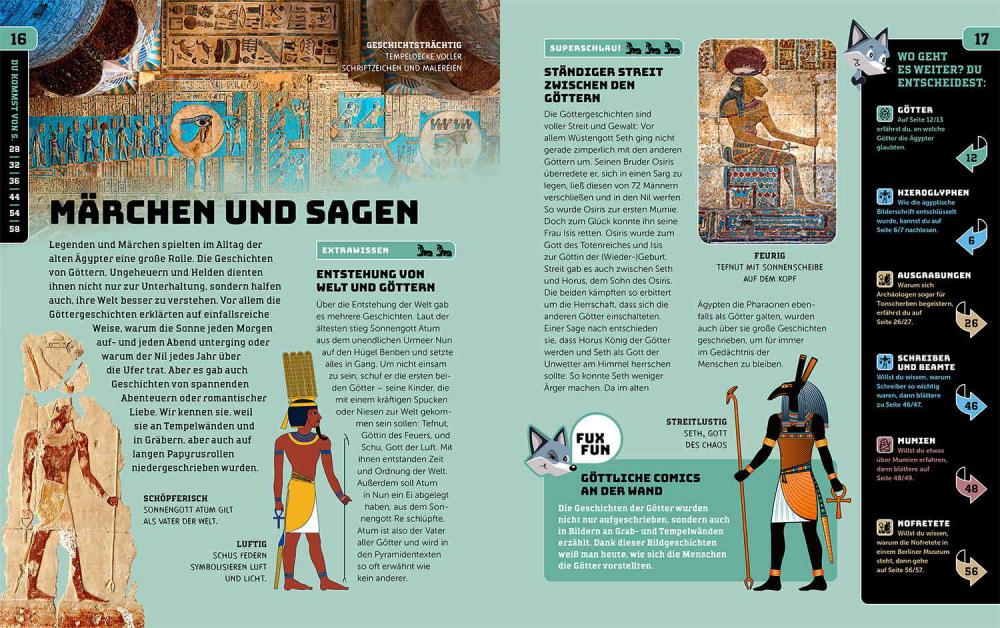 Kosmos Buch Kindersachbuch SchlauFUX Das alte Ägypten 18227