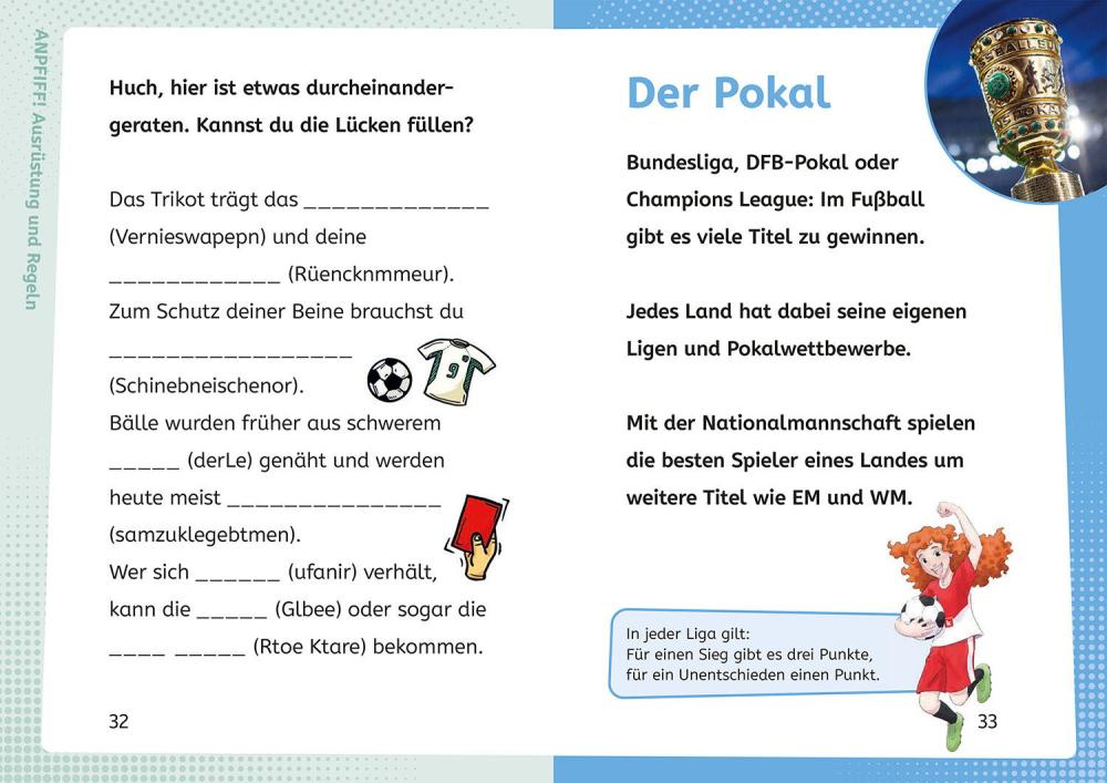 Kosmos Buch Lesen lernen Bücherhelden 2.Kl. KickerKids Profiwissen Fußball 18295