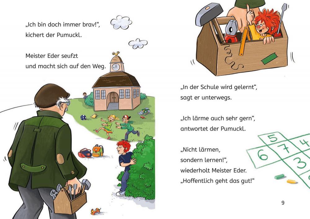 Kosmos Buch Lesen lernen Bücherhelden 1.Kl. Pumuckl geht in die Schule 18370