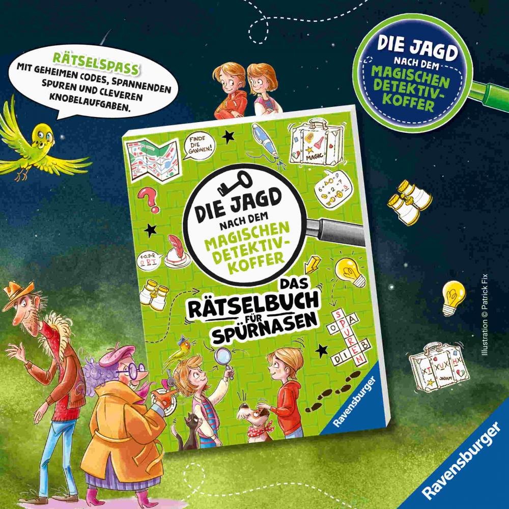 Ravensburger Buch Die Jagd nach dem magischen Detektivkoffer Band 4 Achtung, Raubritter! 30134