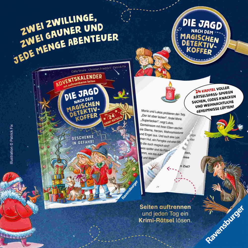 Ravensburger Buch Die Jagd nach dem magischen Detektivkoffer Band 4 Achtung, Raubritter! 30134