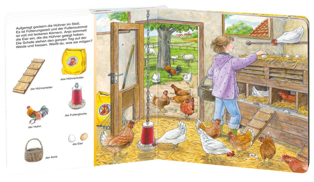 Ravensburger Pappbilderbuch Sachen suchen Auf dem Bauernhof 32454