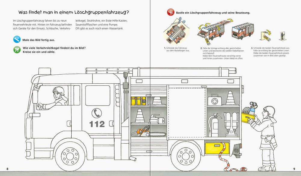 Ravensburger Buch Wieso? Weshalb? Warum? aktiv-Heft Feuerwehr 32691