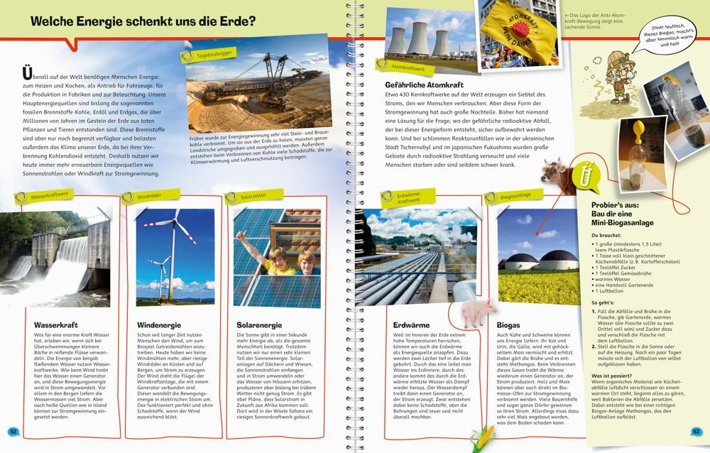 Ravensburger Buch Wieso? Weshalb? Warum? ProfiWissen Die Erde Band 1 32718