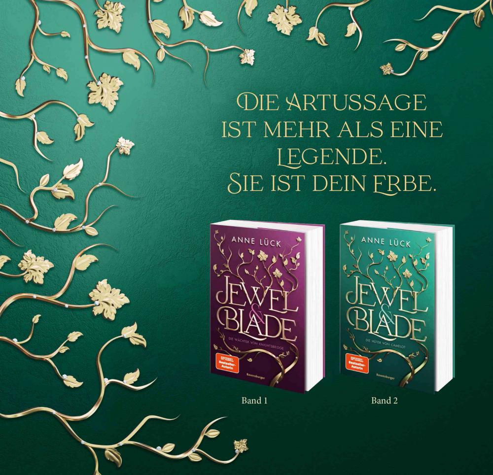 Ravensburger Buch Jugendliteratur Jewel & Blade Band 2 Die Hüter von Camelot 40216
