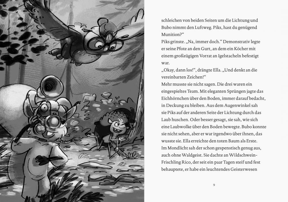 Ravensburger Buch Erzählendes Kinderbuch Unterholz Ninjas Band 4 Die Geister des Waldes 40527