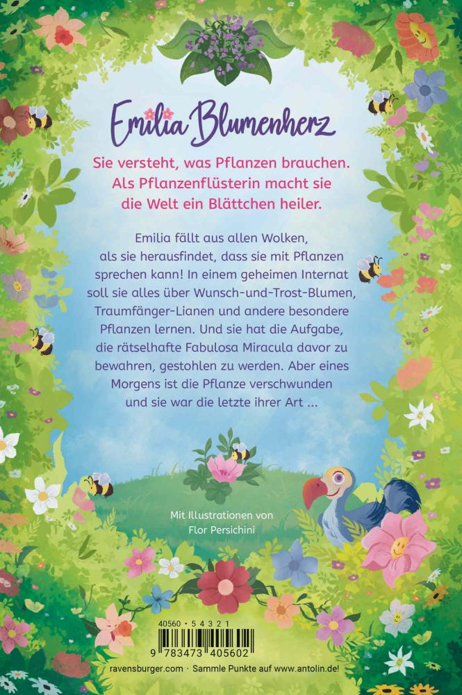 Ravensburger Buch Erzählendes Kinderbuch Emilia Blumenherz Band 1 Das geheime Pflanzeninternat 40560