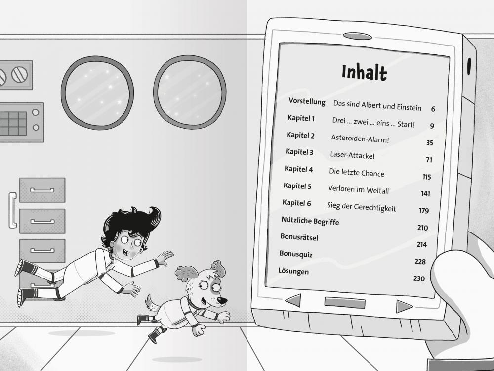 Ravensburger Buch Rätselkrimi Albert & Einstein Band 2 Der total verrückte Weltraum Wahnsinn 40928