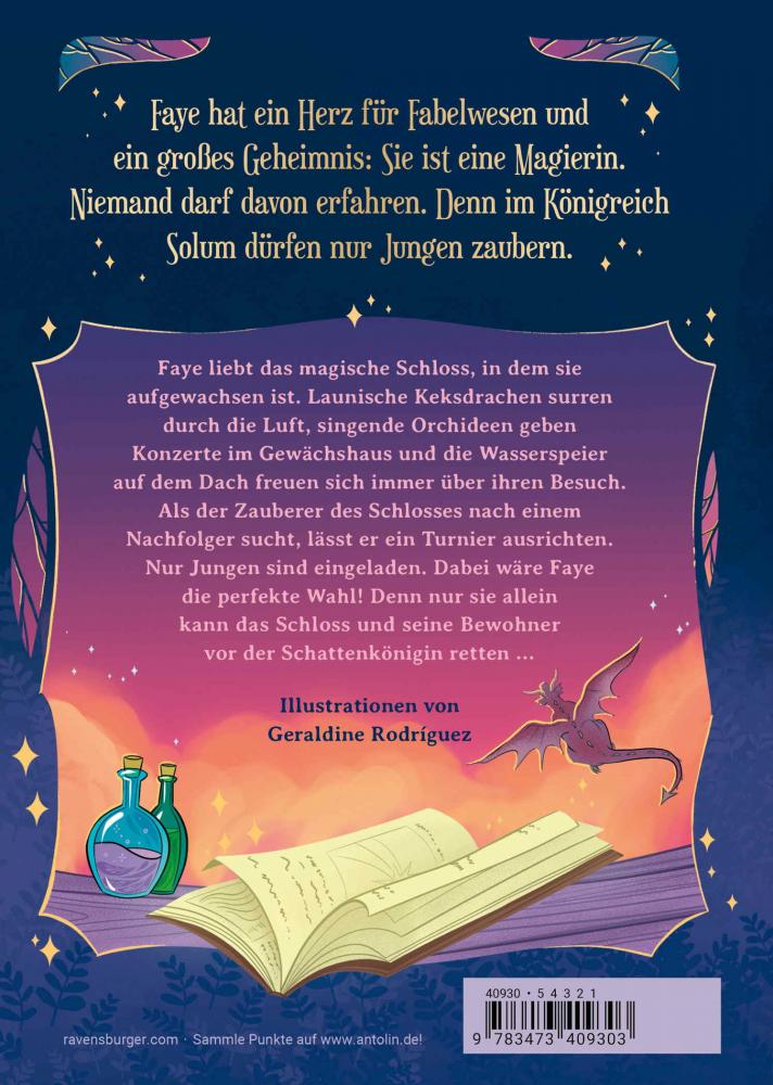 Ravensburger Buch Erzählendes Kinderbuch Faye Fableheart Band 1 Das magische Schloss 40930