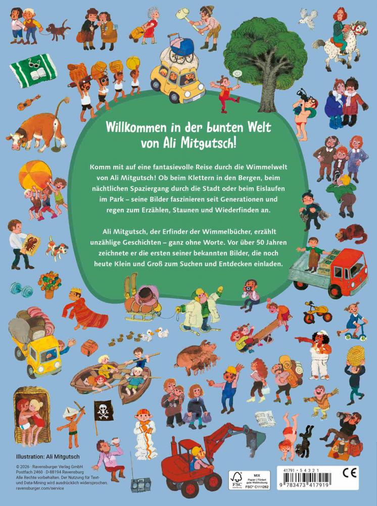 Ravensburger Buch Pappbilderbuch Klassiker Meine schönsten Wimmelbilder 41791