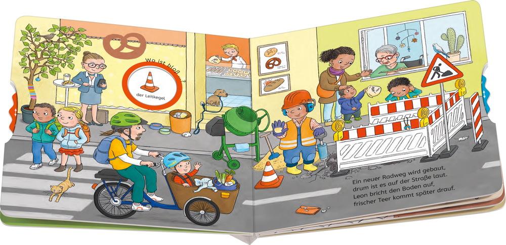 Ravensburger Buch Pappbilderbuch Wo ist bloß? Mein Baustellen-Buch zum Sachen suchen 41834
