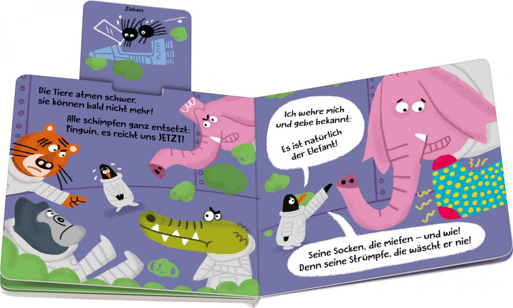 Ravensburger Buch Pappbilderbuch Pups im All! Wer war’s? 41875